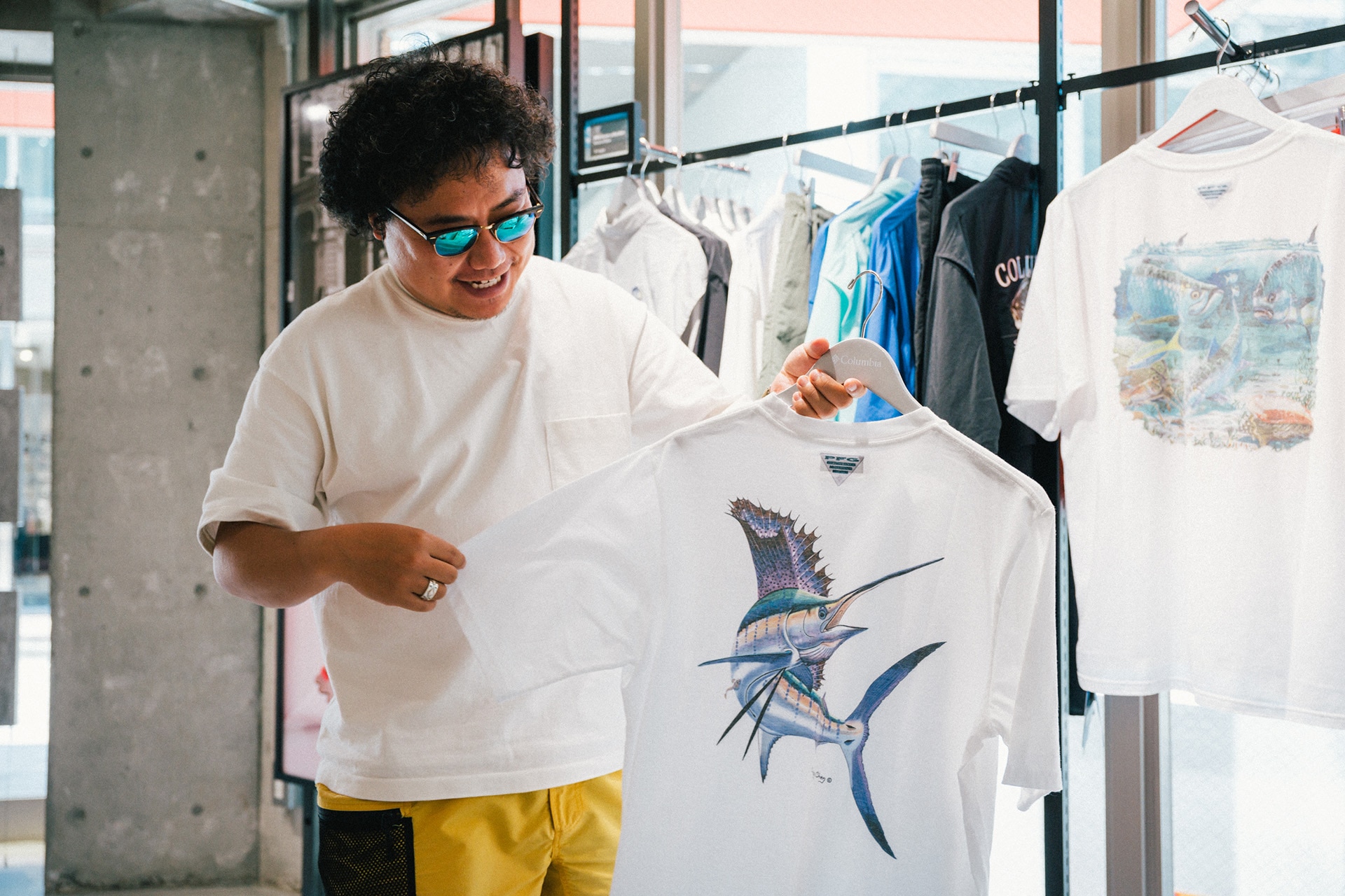 人気スタイリスト・平健一と行く！ コロンビアショップ訪問