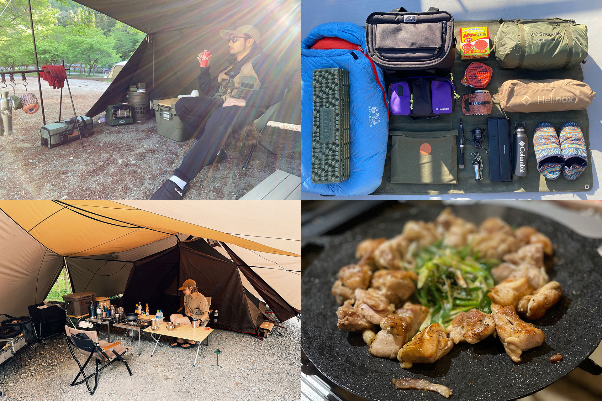 コロンビアスタッフに聞いてみた!初心者におすすめ、必須のキャンプ持ち物特集