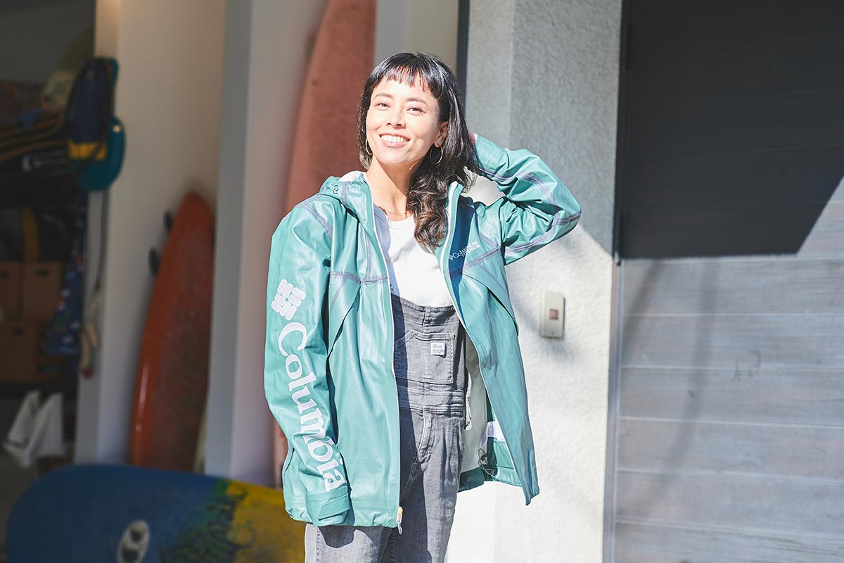Outdry EX Lightweight Jacket ヨガライフアドバイザー 渋木さやかさん