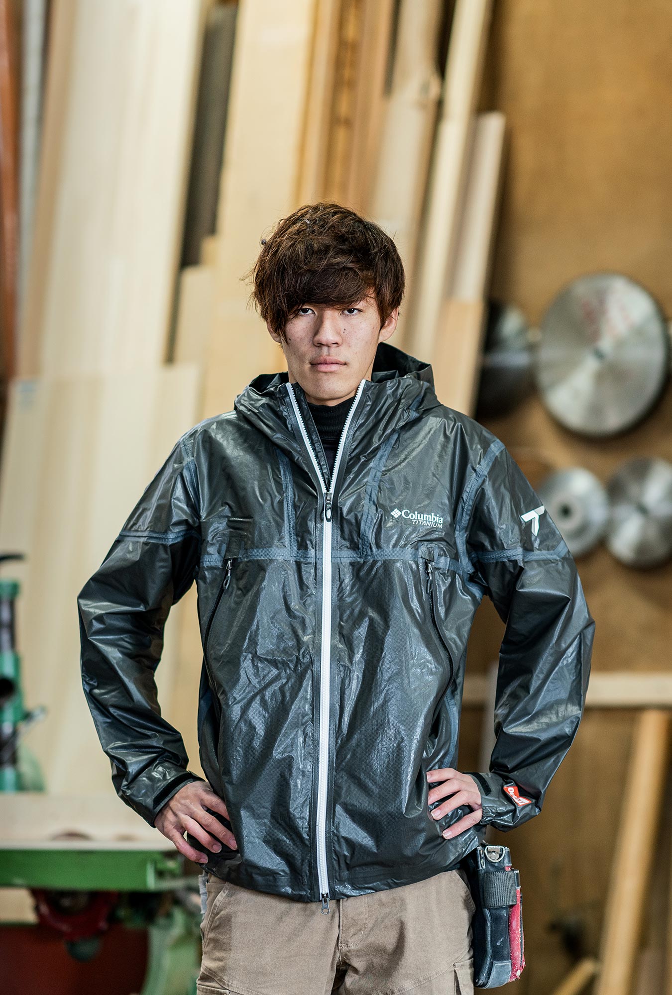 Outdry EX Lightweight Jacket / 大工 長井駿さん