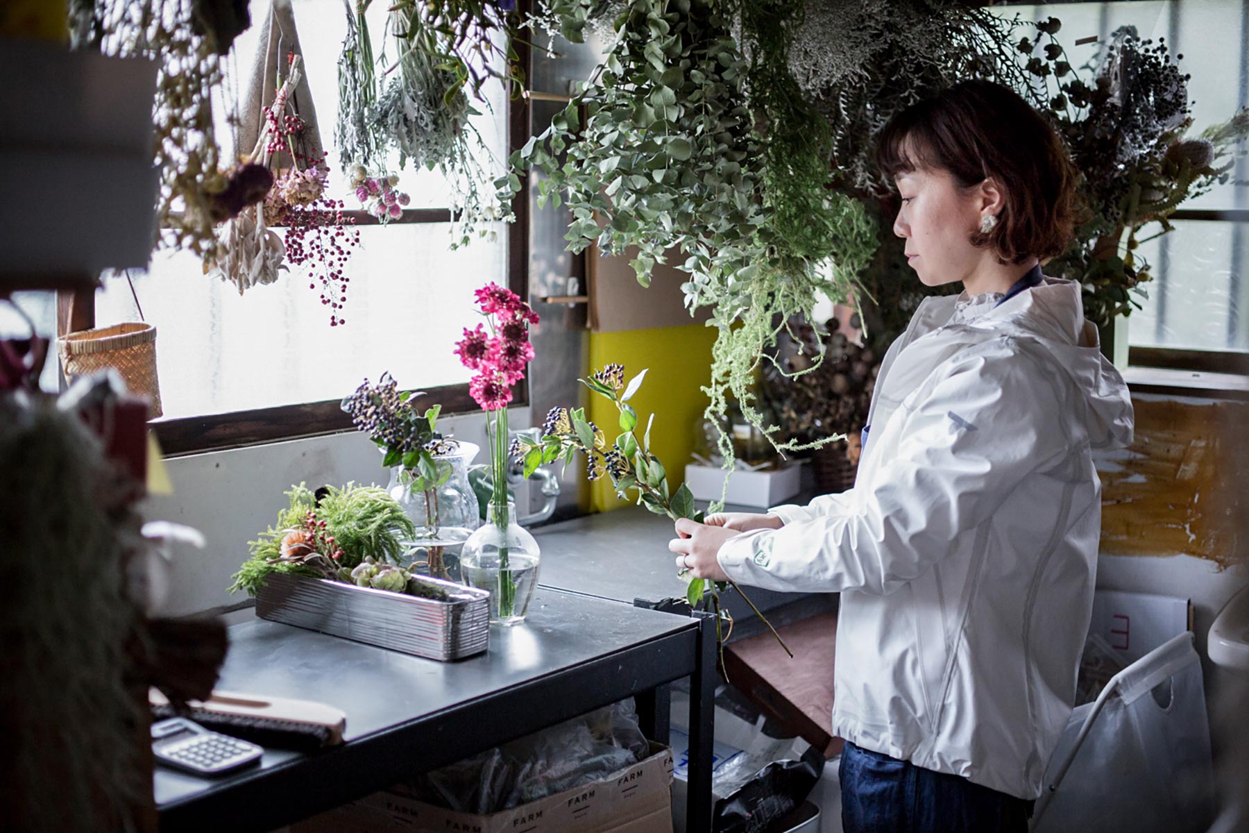 Outdry EX Eco Shell / フローリスト・小野木彩香さん