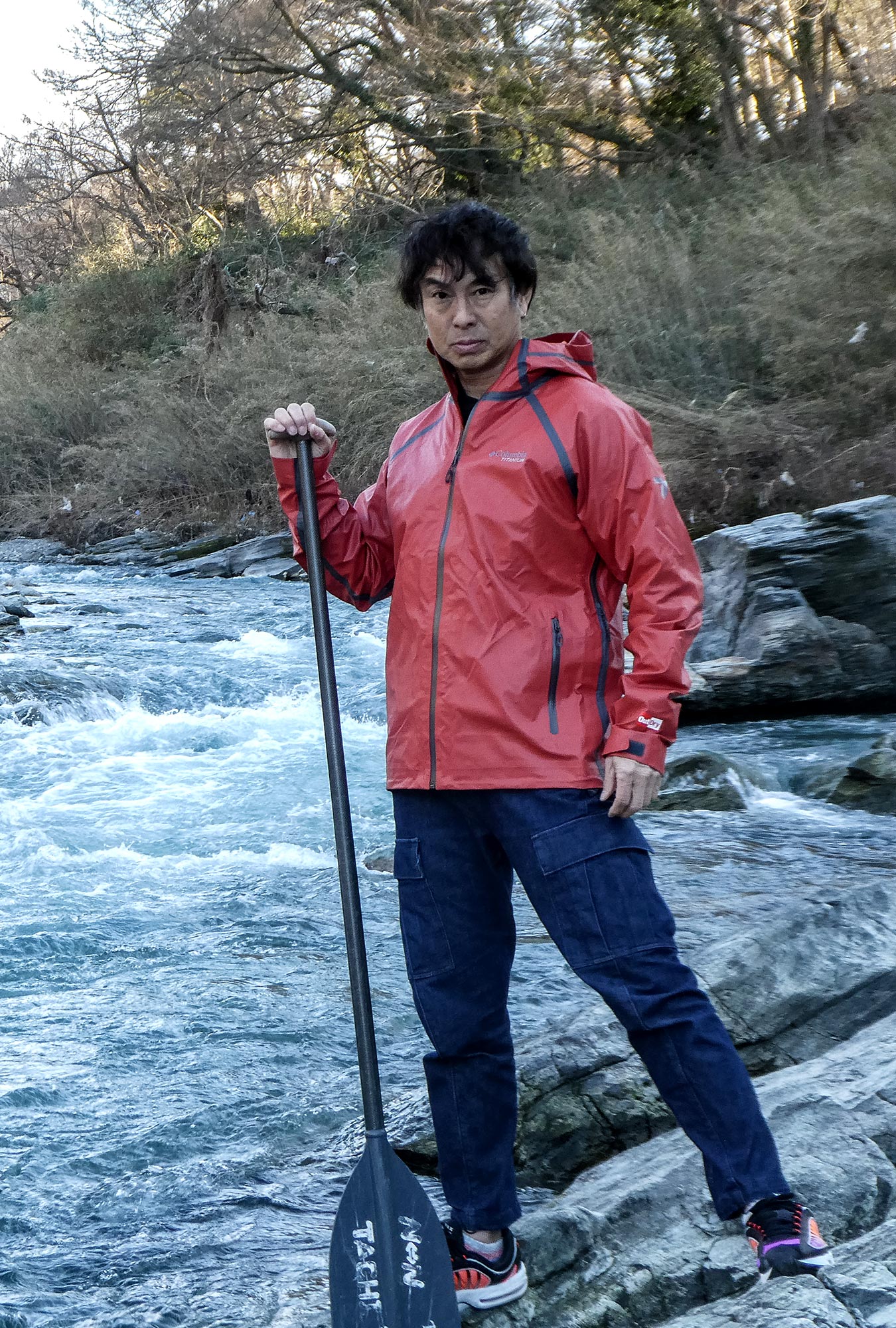 ラフティングガイド・堅村浩一さん